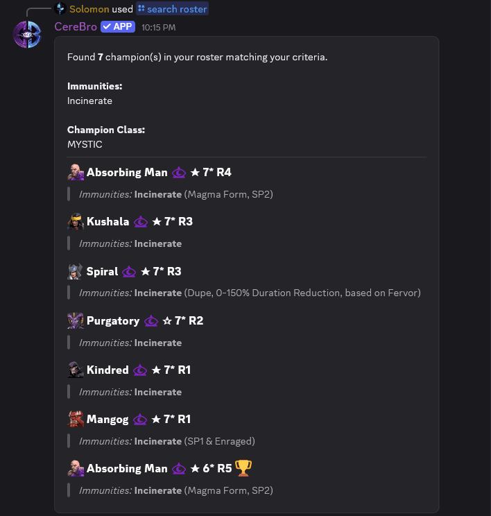 Roster Management Feature 1